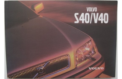 VOLVO S40 I V40 I 1995-1999 ИНСТРУКЦИЯ ОБСЛУЖИВАНИЯ PL фото