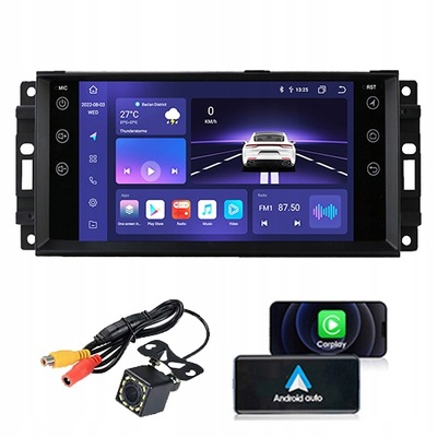 РАДИО ANDROID JEEP LIBERTY DSP RDS CARPLAY 4\/64GB фото