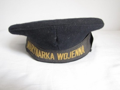 CZAPKA MARYNARZA MARYNARKA WOJENNA - PRL LWP