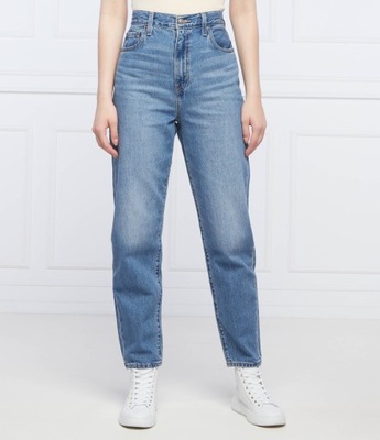 LEVI'S jeansy HIGH LOOSE TAPER | niebieskie