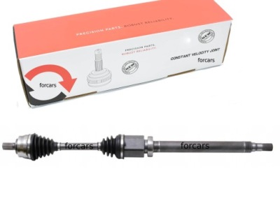 Приводной вал правый  ford focus 2 c-max mps6 powershift фото №1