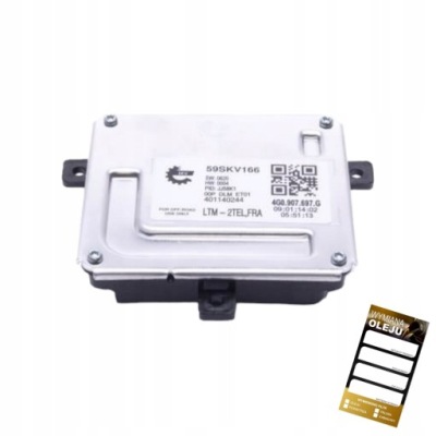 Модуль led к audi vw passat заменитель 4g0907697h фото №1