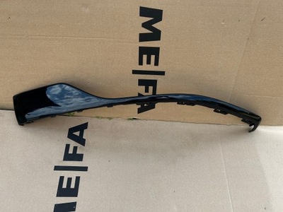 Porsche taycan спойлер накладка бампера задняя фото №1