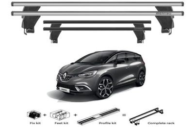 MALETERO DE TECHO ALUMINIO RENAULT GRAND SCENIC IV MODELO DE 2017>  