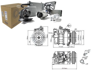 Компресор кондиціонера land rover freelander mg mg фото №1