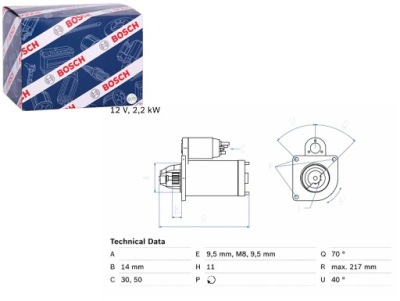 Стартер ds ds 3 ds 4 citroen berlingo berlingo multispace berlingo фото №1