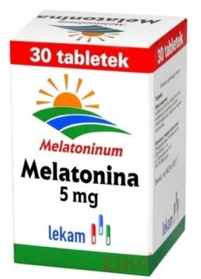 Melatonina LEK-AM 5 mg, 30 tabletek