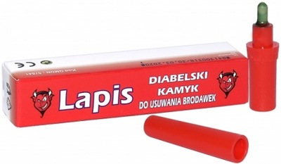 Lapis diabelski kamyk do usuwania brodawek kurzajek sztyft 1 g