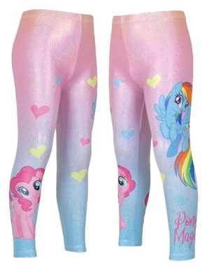 getry legginsy MY LITTLE PONY HOLOGRAFICZNE r 98