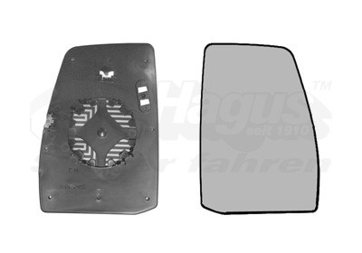 Вкладиш дзеркало ford tourneo custom v362 04.12- pr фото №1