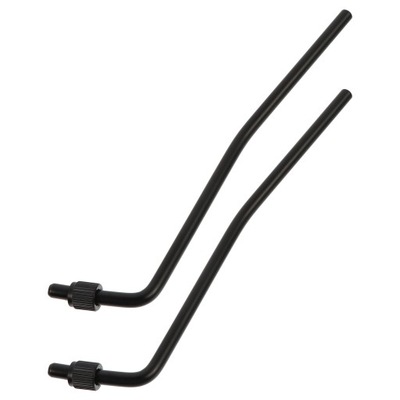 2 SZT. CZARNE RAMIĘ WIBRATO (DŹWIGNIA) DO MOSTA TREMOLO GITARY