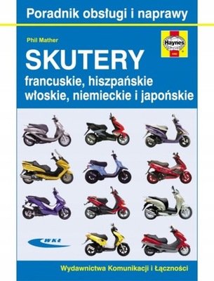 Skutery francuskie hiszpańskie włoskie niemieckie japońskie (1990-2011) 24h