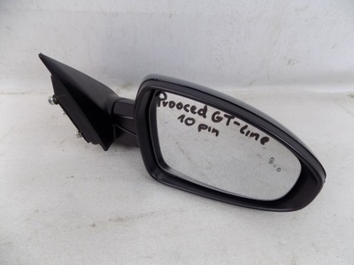 Kia proceed iii gt-line зеркало правое 10-pin ассистент поперечина движения фото №1