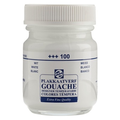 Farba gwasz Gouache - Talens - White, 50 ml