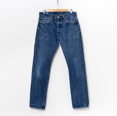 Levi's 501 jeansy VINTAGE z prostą nogawką W33 L36