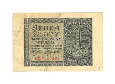 1 złoty 1941 POLSKA