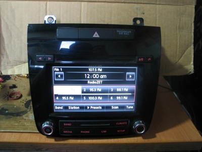 RADIO DE AUTOMÓVIL NAVEGACIÓN VW TOUAREG 10-15R. 7P6035180  