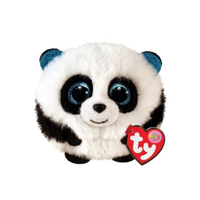 TY Puffies Przytulna Piłka Panda Bambusowa 10 cm