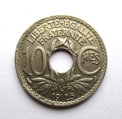 10 Centymów 1925 r. Francja