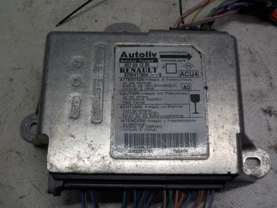 Модуль датчик подушка безпеки renault grand scenic ii 8200411954b nr2004 фото №1