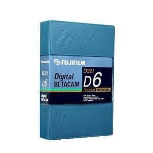 Kaseta mała Digital Betacam Fuji FujiFilm D321 D6G 6min