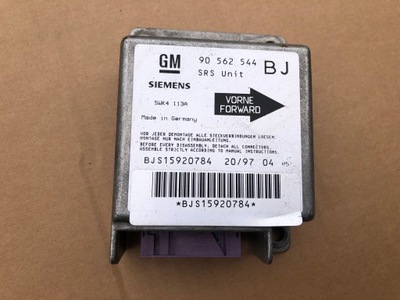 Датчик подушка безопасности модуль opel astra f 90562544 фото №1