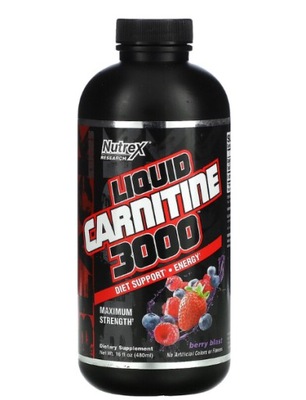 Nutrex Liquid Carnitine 3000 480ml Mocna Spalacz