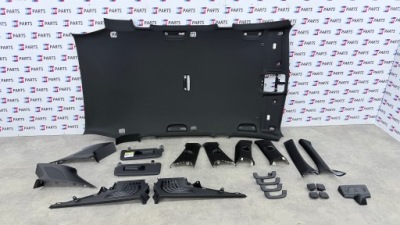 Bmw g05 x5 стеля m-pakiet czarna стійки ручки комплект bez панорами фото №1