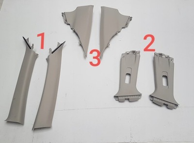 Пластик обшивка захист стійка mazda 3 bm sedan 13-18 фото №1