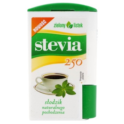 STEVIA 250 pastylek słodzik stewia tabletki