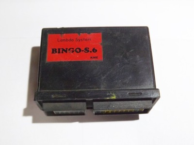 UNIDAD DE CONTROL GAS LPG BINGO S6 BINGO-S-6 AL 6CYL KME  