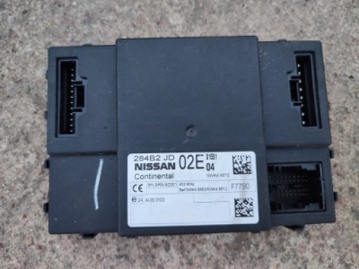 Nissan qashqai i модуль комфорту 284b2jd02e фото №1