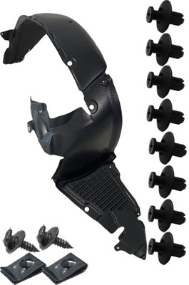 Renault espace iv 2002-2015 підкрилок кліпси ліва фото №1