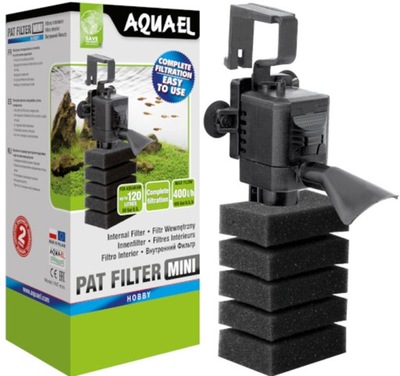 AQUAEL Pat Filter Mini Filtr Wewnętrzny do 120l
