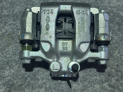 Hyundai tucson kia суппорт тормозной. mobis левый задняя фото №1