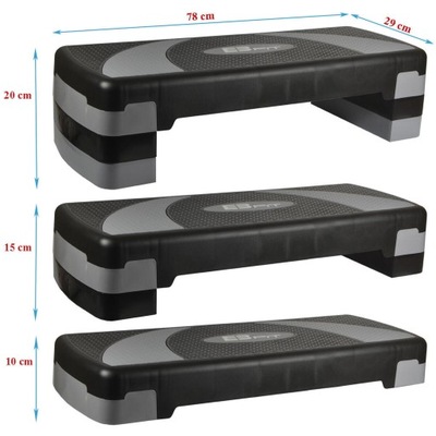 EbFit Step Do Aerobicu 78X29Cm z Regulacją