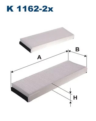 K1162-2X FILTRO CABINAS  