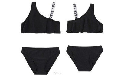 BONPRIX _SL ZXC BIKINI DZIEWCZĘCE Z FALBANKĄ _/ 170