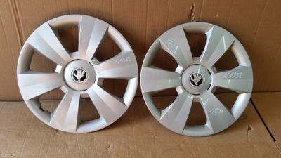 TAPACUBOS 15'' SKODA SUPERB II 6V0601147C PAR  