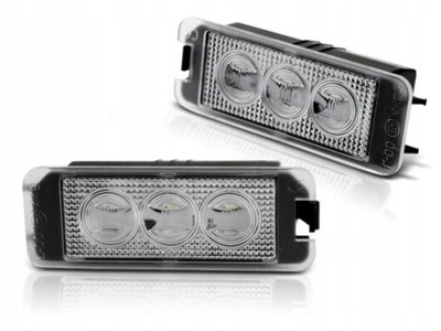 Pod. tab. rej. vw golf v / vi canbus 3xled фото №1