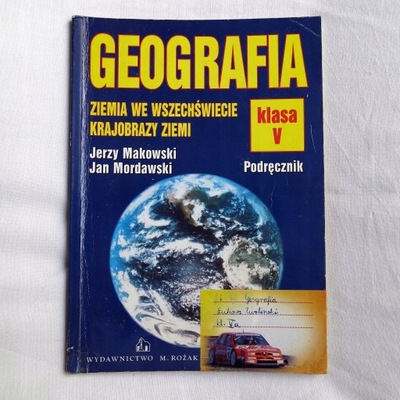 Geografia klasa V Podręcznik