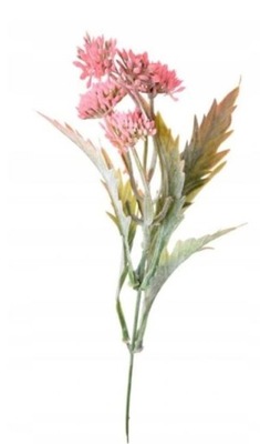 BYLINA KWITNĄCA kwiat sztuczny pęczek 6 sztuk 39cm