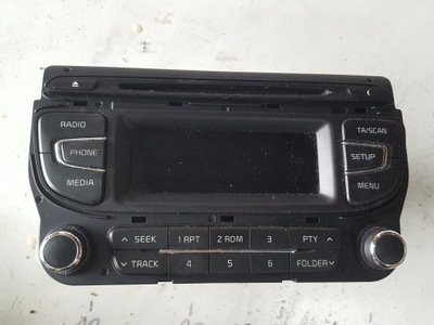 KIA CEED 2 II 12-16R RADIO CD RADIO  