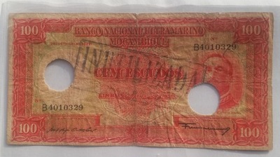 Mozambik 100 eskudo 1958