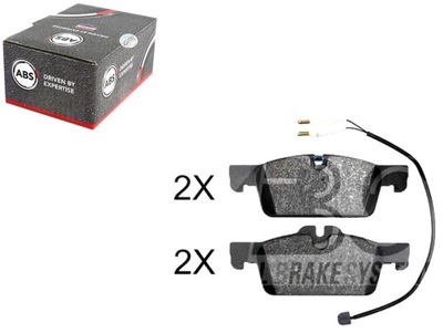 Гальмівні колодки гальмівні peugeot 508 10- перед a.b.s. фото №1