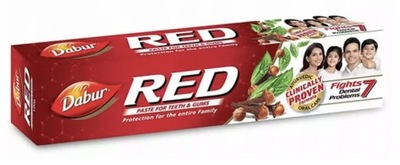 Dabur Zubná pasta Red bez fluoridu zázvor mäta klinček korenie 200g