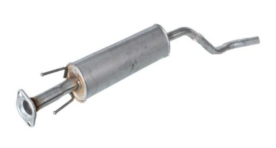 Nissan note e11 1.6 16v 07- гасник середній труба фото №1