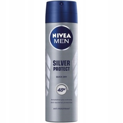 NIVEA MEN SILVER PROTECT ANTYPERSPIRANT SPRAY