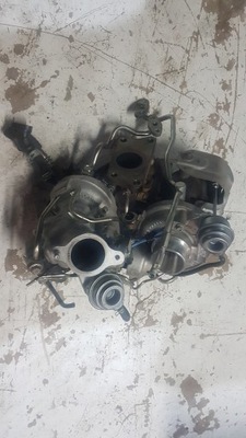 ТУРБИНА КОМПРЕССОР БИТУРБО MAZDA CX5 SH01-13700-E HP 810356-0001