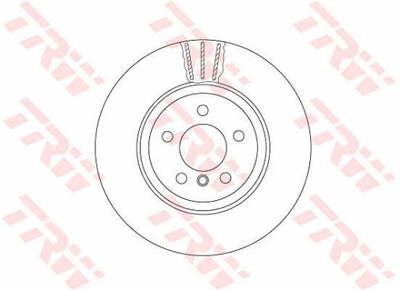 DISCOS DE FRENADO PARTE TRASERA TRW DF6610S  